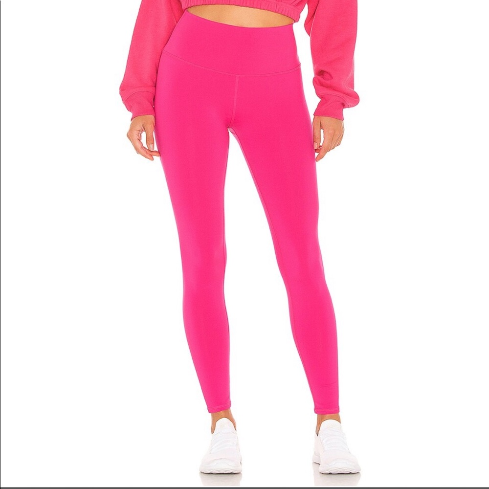 Alo Airbrush legging Neon Pink XS